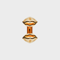 Gold Kiss Ring