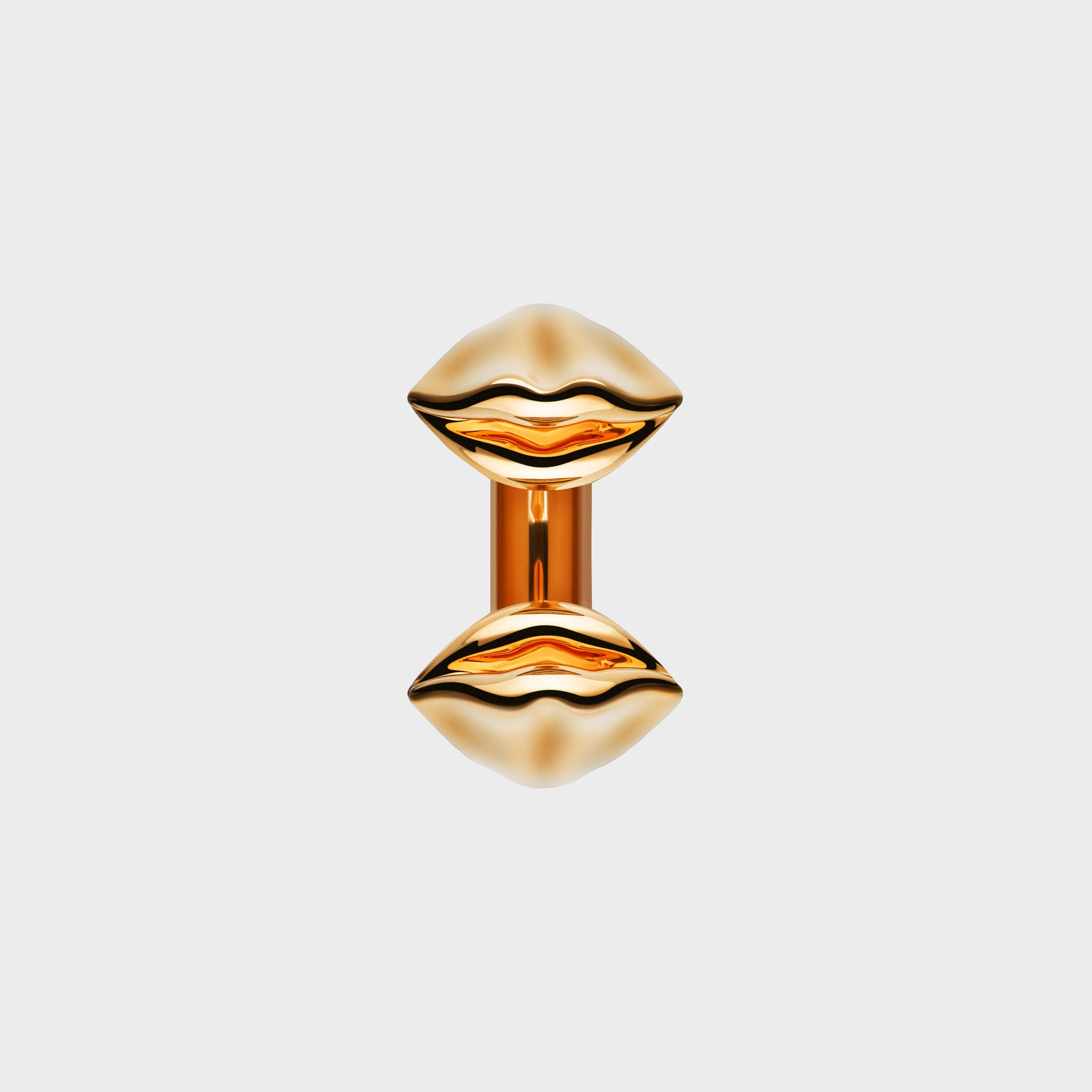 Gold Kiss Ring