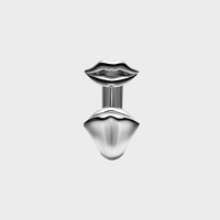 Silver Kiss Ring