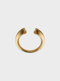 Gold Kiss Small Ring