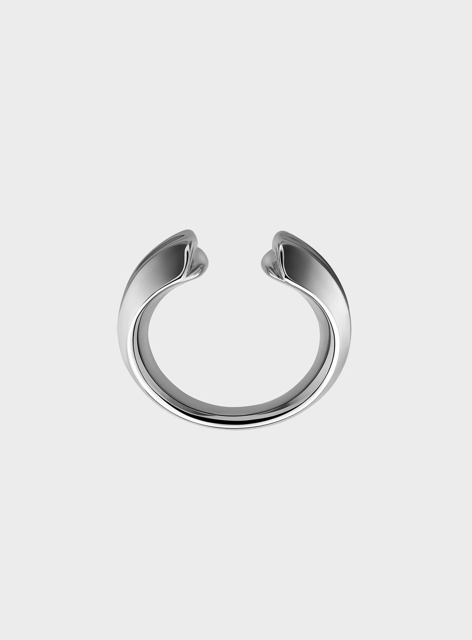 Silver Kiss Small Ring